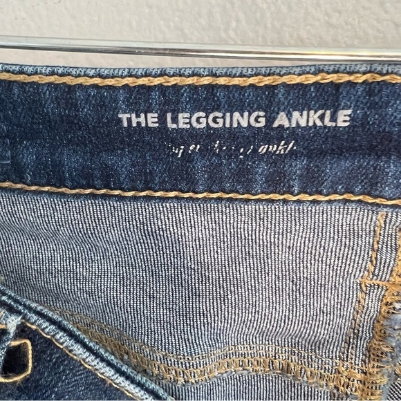 Adriano Goldschmied Jeans Womens 27 Denim The Legging Ankle Distressed Skinny AG - Picture 13 of 16